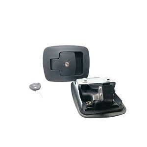 Chất lượng tốt Máy phát điện cửa tủ mái chèo xử lý khóa im lặng loại máy phát điện đặt tán nhựa khóa cửa - Product Image 1