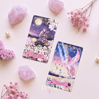 Cartes de Tarot Oracle Professionnelles pour la Divination et la Prédiction du Futur, Cartes en Papier Classique Premium, Guide Personnalisable en Anglais