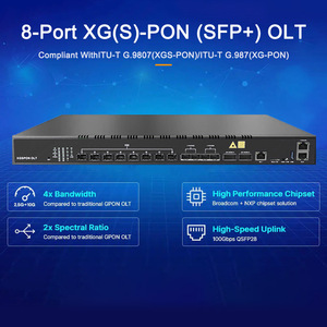 Vsol 8 XGS-PON 10g Pon OLT xgpon V3600G1-C Mạng Cáp Quang mới 8 cổng XG(S) Pon (SFP +) OLT - Product Image 2