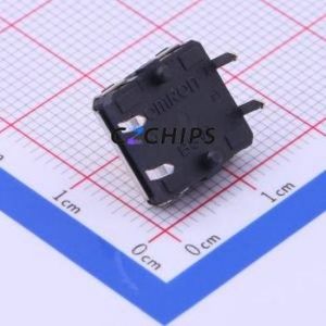 B3W-4055 BY OMZ Tactile Switch Through hole-4P,12x12mm Switch Single Pole Single Throw Rectangle Button Through Hole 12mm - Product Image 2
