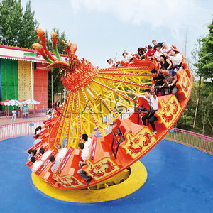 Atracciones de <span class=keywords><strong>Parque</strong></span> de Diversiones: Juego Eléctrico Fénix de Fuego, Equipo de <span class=keywords><strong>Parque</strong></span> de Atracciones para Carnaval, Juego de Columpio Giratorio Volador - Product Image 2