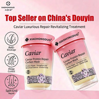 Masker Rambut Karbon Perbaikan Protein Kaviar Xiaohongduo