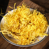 Vente en gros de thé aux herbes chinoises chrysanthèmes en soie dorée thé roi des chrysanthèmes séchés chrysanthèmes royaux en soie dorée pour le thé