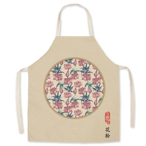 Eco-Friendly Sleeveless Reusable Polyester Custom Printed <b>Kitchen</b> <b>Apron</b> for Restaurant Unisex - Product Image 5