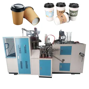 Volledig Automatische Hoge Snelheid Wegwerp Papier Cup Making Machine