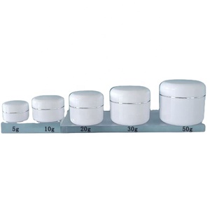 Envase de Crema de Plástico PP Personalizado al por Mayor, Gran Capacidad 200ml 250ml 300ml 500ml con Borde Plateado, Envase Cosmético Vacío - Product Image 1