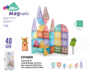Boîte en fer de 3 cm, bandes magnétiques miniatures de voyage, 70 pièces, vente en gros d'usine, EN71/CE/CPC/ASTM - Product Image 3