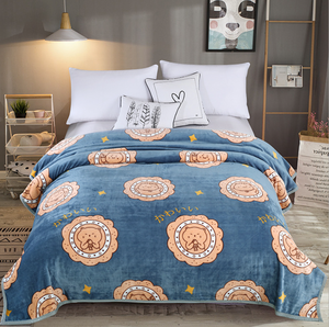 Super doux reine <span class=keywords><strong>roi</strong></span> taille flanelle polaire jeter <span class=keywords><strong>couverture</strong></span> 100% Polyester confortable peluche Lions imprimé dessin animé pour l'hiver non tissé - Product Image 2