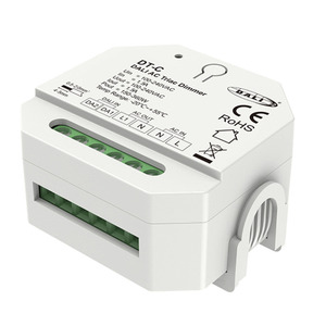 JIUAN DT-C Interrupteur à bascule DALI AC Triac 1 canal <span class=keywords><strong>pour</strong></span> contrôler le <span class=keywords><strong>variateur</strong></span> <span class=keywords><strong>LED</strong></span> avec gradation à 256 niveaux <span class=keywords><strong>pour</strong></span> lampes <span class=keywords><strong>LED</strong></span> dimmables AC100-240V - Product Image 2