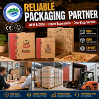 Boîte à pizza en carton personnalisée avec impression de logo, emballage alimentaire en carton, boîte à emporter avec couleur