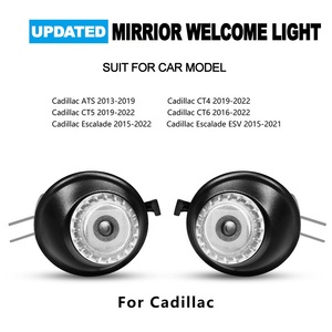 Đèn <span class=keywords><strong>LED</strong></span> trang trí nội thất ô tô 5W 12V tùy chỉnh nhà máy, logo mới, thảm trang trí, gương chào mừng dành cho Cadillac ATS CT4 CT5 CT6 - Product Image 6