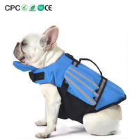 Gilet de sauvetage pour chien avec ailes d'ange, réfléchissant, flottant, réglable, respirant, pour l'été, avec support mentonnière