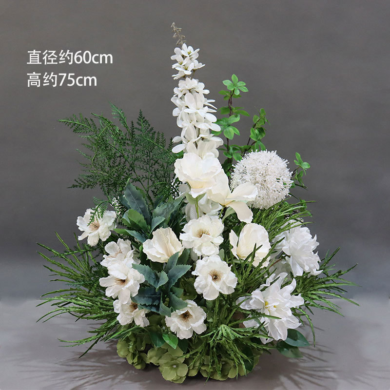 Pot d'orchidée chiyod blanc