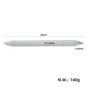 Pneu solide tout-terrain Ulip 10x2.70-6.5 avec levier de 25 cm pour trottinette électrique, pneu en caoutchouc antidérapant et durable - Product Image 3