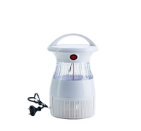 Lampe antiparasitaire électrique anti-insectes avec ventilateur d'aspiration intégré Piège anti-moustique