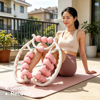 Rouleau de massage circulaire multifonctionnel pour yoga, pour les jambes, les bras, les épaules, les muscles, pour adolescents, enfants, personnes âgées, adultes, exercice quotidien