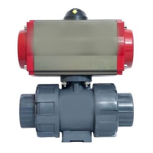 Bille pneumatique en PVC à retour par ressort de 25 mm avec contrôle de débit fiable 24 V pour systèmes d'eau et d'air - Product Image 4