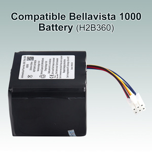 Batterie Li-ion de remplacement BLD H2B360 14.4V 6450mAh pour ventilateur IMT Medical <span class=keywords><strong>Bellavista</strong></span> 1000 certifiée CE RoHS - Product Image 1