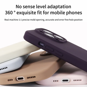 Coque de téléphone en silicone personnalisable à motifs liquides, la plus vendue en 2024, coque de téléphone portable souple pour iPhone 17 16 15 Pro, protection de l'appareil photo - Product Image 5