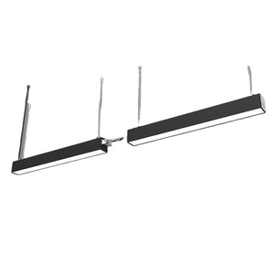Lumière Led Linéaire Plafond Lumière Linéaire Intérieur <span class=keywords><strong>Foudre</strong></span> Suspendu Led Pendentif pour Bureau Haute Efficacité Lumineuse 40W 4ft 80 - Product Image 5