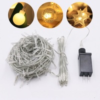 Wasserdichte 24V Niederspannungs-Lichterkette LED-Sterne Weihnachtsdekorative Lichterkette Blinklicht