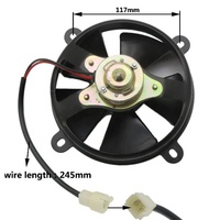 Radiateur de refroidissement électrique pour ATV, Quad, Moto tout-terrain, Buggy 150cc 200cc