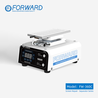 Nouvelle machine de séparation d'écran LCD FORWARD FW-360C, séparateur sous vide, plateforme chauffante rotative pour la réparation et le remplacement d'écrans de téléphones portables