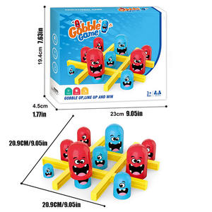 <span class=keywords><strong>Tic</strong></span> Tac Toe gioco da tavolo gioco <span class=keywords><strong>testa</strong></span> a <span class=keywords><strong>testa</strong></span> giochi per famiglie bomboniere per bambini - Product Image 6