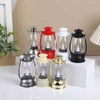 Lampe LED vintage en plastique en forme de poney, style lanterne, veilleuse décorative pour Noël et Pâques, best-seller