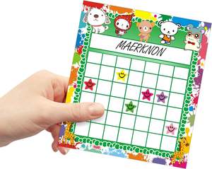 Lot de 80 autocollants étoiles 2400 Tableaux de récompenses Outil de <span class=keywords><strong>motivation</strong></span> pour enfants pour la gestion de la classe Fournitures scolaires pour les <span class=keywords><strong>devoirs</strong></span> et le bureau - Product Image 4