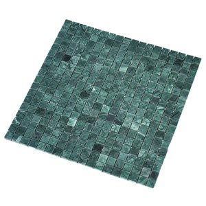 Gạch Khảm Thủy Tinh Màu Xanh Lá Ấn Độ Cho Phòng Tắm Gạch Khảm Tường Ngoài Trời - Product Image 2