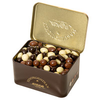 Yinong - Caja de Regalo de Bombones de Chocolate Negro Clásicos Multicolores con Avellanas Grandes, Almendras, Fruta y Cáscara de Naranja, 300 g, Listos para Comer