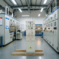 Distribution d'énergie industrielle de haute qualité, 12 kV, 11 kV, 630 A, à gaz SF6, modulaire, triphasée, IP67, résistante aux intempéries, en métal, pour intérieur