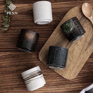 Vendita all'ingrosso di FENN <span class=keywords><strong>tazze</strong></span> in ceramica retrò <span class=keywords><strong>dipinte</strong></span> <span class=keywords><strong>a</strong></span> <span class=keywords><strong>mano</strong></span> con glassa di reazione tazza di <span class=keywords><strong>porcellana</strong></span> per caffetterie e ristoranti - Product Image 2