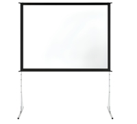 Écran de projection 16:9, durable, léger, haute définition, pour longue distance, avec prévention de la fuite de lumière