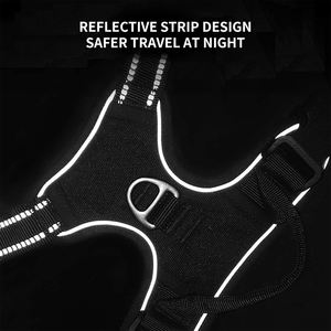 OKKPETSカスタマイズホットセールフットボールテクスチャドッグハーネスリーシュセットドッグハーネスベストセットカスタムペットハーネスロープリーシュ - Product Image 4