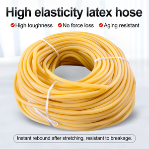 Tuyau en caoutchouc <span class=keywords><strong>latex</strong></span> flexible, tube en <span class=keywords><strong>latex</strong></span>, tube élastique pour lance-pierre, tube en caoutchouc jaune, tuyaux en caoutchouc souple, tube en <span class=keywords><strong>latex</strong></span> haute élasticité - Product Image 2