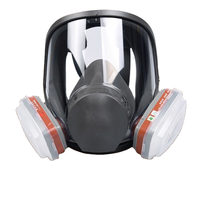 Half Face Black Tactical Respirator Anti-Radiation CBRN Filter Nuclear Bong Tear Oxygen Tank NBC for Kids Made Silicone Gas Mask