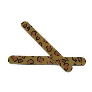 VW-SNF-013 Factory Supply Mini Nail File Double Side EVA and Animal Emery Board Manicure Nail Art Tools