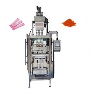 Machine de remplissage et d'emballage de poudre entièrement automatique multi-voies à haute production pour sachets en film et en feuille chimiques - Product Image 3