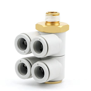 Juntas Universales de Ventilación Roscadas de Cambio Rápido KQ2ZD06 08 10 12-01 02 03AS - Product Image 5