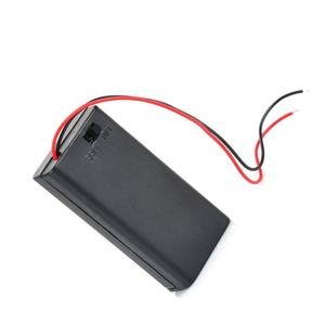 En Plastique Durable 2AA 3V Support De Batterie Boîtier Avec Interrupteur MARCHE/ARRÊT et 150mm Fils - Product Image 3