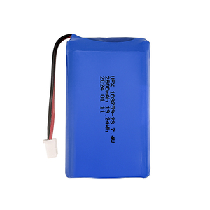 Nhà sản xuất tại Trung Quốc hỗ trợ OEM ODM ufx 103759 2S 2600mAh 7.4V pin lithium có thể sạc lại pin gói - Product Image 1