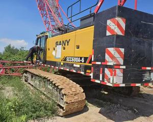 Sany 60T grue sur chenilles d'occasion sany SCC600 year2020 belle bonne condition de fonctionnement - Product Image 6