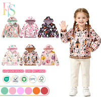Manteau à capuche graphique Halloween pour enfants avec bordure à carreaux, certifié CPC, retours gratuits pour garçons et filles, idéal pour les activités festives