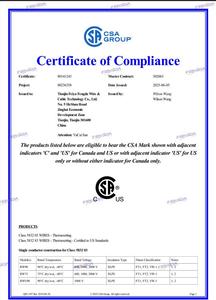 Fil de construction en aluminium Fengda 250MCM RW90 noir avec isolation XLPE thermodurcissable - Product Image 2