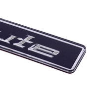 Insignes de voiture personnalisés professionnels Emblèmes automatiques Insigne de voiture en plastique chromé 3d pour la décoration de carrosserie