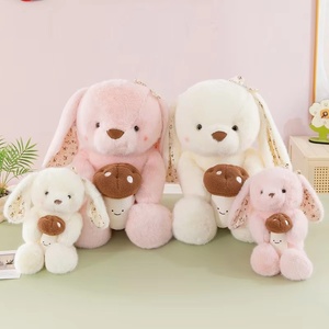 ของเล่นตุ๊กตากระต่ายขนาดเล็กขายดี ตุ๊กตากระต่ายเห็ดน่ารัก เหมาะสำหรับเป็นของขวัญเทศกาลสำหรับเด็กชายและเด็กหญิง - Product Image 4