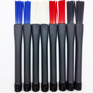 Cepillos de plástico para batería de jazz, cepillos retráctiles para batería, cepillos de alambre de nailon para batería, accesorios de percusión - Product Image 6
