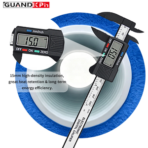 Conduit semi-rigide en HDPE de qualité alimentaire pré-isolé pour système de climatisation intérieur haut de gamme, tuyau radial en PE-HD expansé anti-condensation - Product Image 3